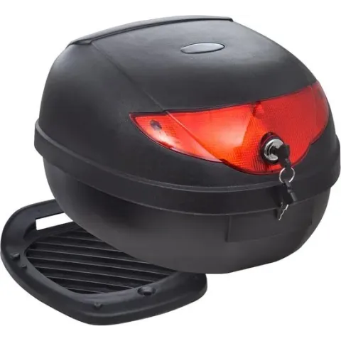Topkoffer voor motorfietsen 36 L voor 1 helm