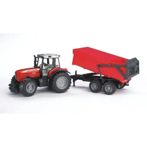 Tractor Massey Ferguson Met Aanhanger