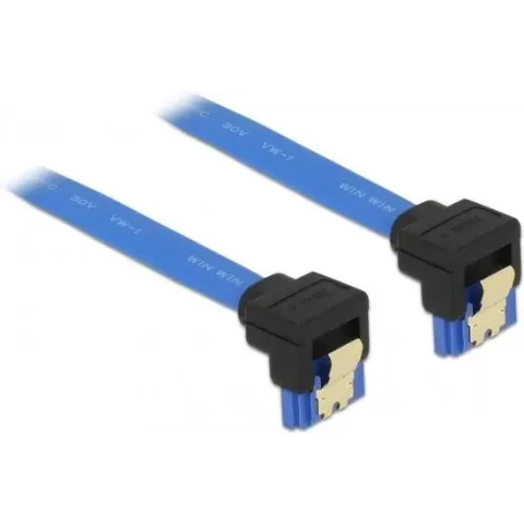 Tragant 85096 SATA-kabel 0,3 m SATA 7-pin Zwart, Blauw