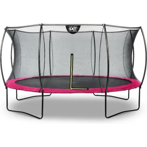 Trampoline EXIT Silhouette - ø427cm - roze