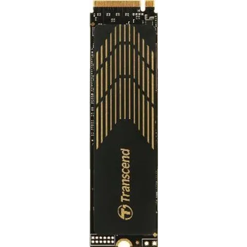 Transcend PCIe M.2 SSD - Solid State Drive  500 GB - intern - M.2 2280 - PCIe Gen4 x4 (NVMe) - zwart