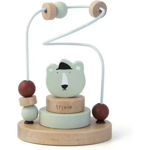 Trixie - Houten kralenframe - Mr. Polar Bear