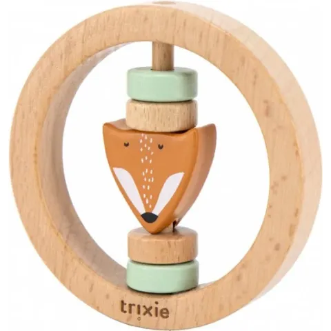 Trixie - Houten Ronde Rammelaar