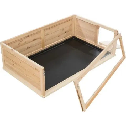 Trixie indoor ren cavia hout / plexiglas 100x60x30 cm
