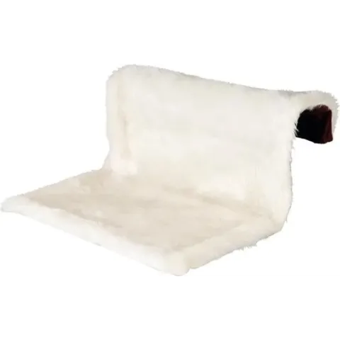 TRIXIE Radiatorhangmat kat pluche cr√®mekleurig bruin 43141
