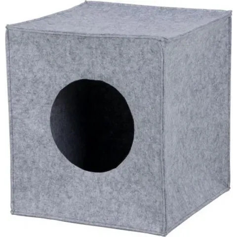 Trixie Relax Iglo Anton Kattenmand - Grijs - 33 x 33 x 37cm
