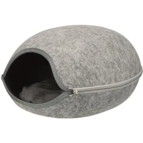Trixie Relax Iglo Luna Lichtgrijs - 40X24X46 CM