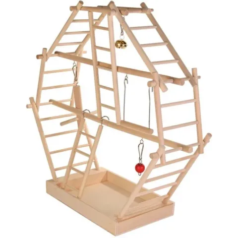 Trixie Speelplaats Ladder  Hout - 44X16X44 CM
