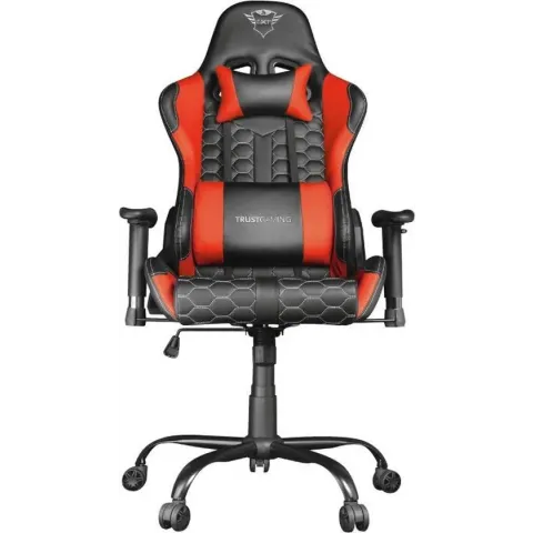 Trust GXT 708 Resto - Gaming Bureaustoel / Gamingstoel - Zwart / Rood