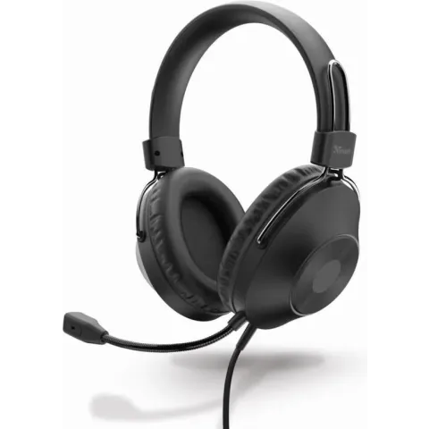 Trust Ozo - USB Headset - Over-ear - Zwart