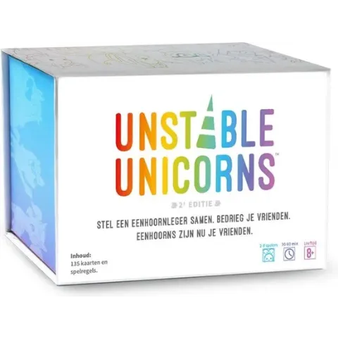 Unstable Unicorns - Nederlandstalig Kaartspel