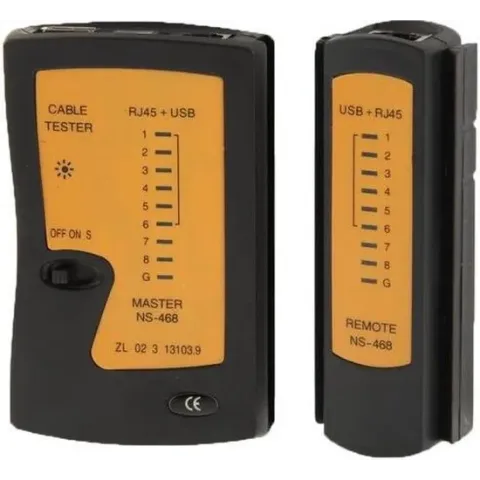 UTP Internet / ethernet / netwerk Kabel Tester RJ11 RJ45