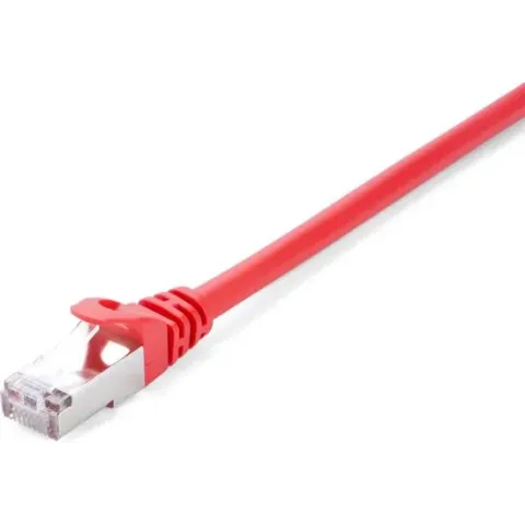 V7 V7CAT6STP-03M-RED-1E netwerkkabel 3 m Cat6 S/FTP (S-STP) Rood