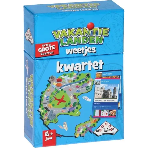 Vakantielanden Weetjeskwartet
