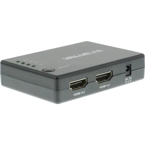 Valueline HDMI schakelaar 4 naar 1 - versie 1.3 (Full HD 1080p)