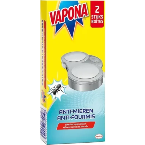 VAPONA Mierenbestrijding - Dubbele Mierenlokdoos - 2 stuks