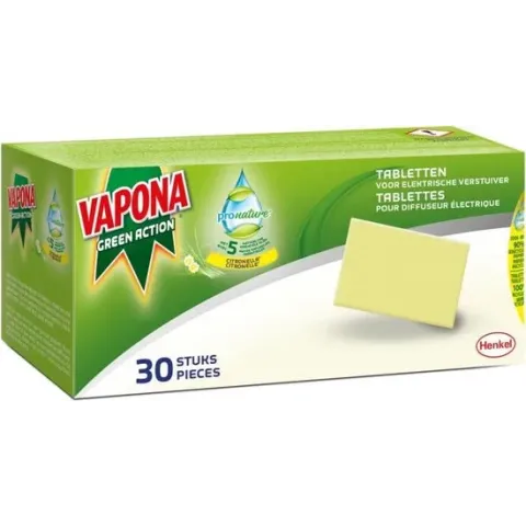 Vapona Pro Nature Anti-mug Muggenstekker Tablet Navulling