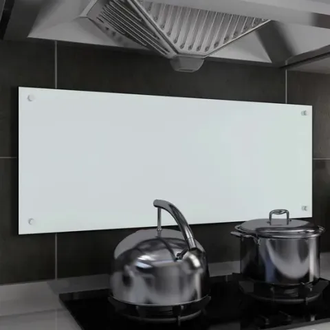 VDXL Spatscherm keuken 70x40 cm gehard glas