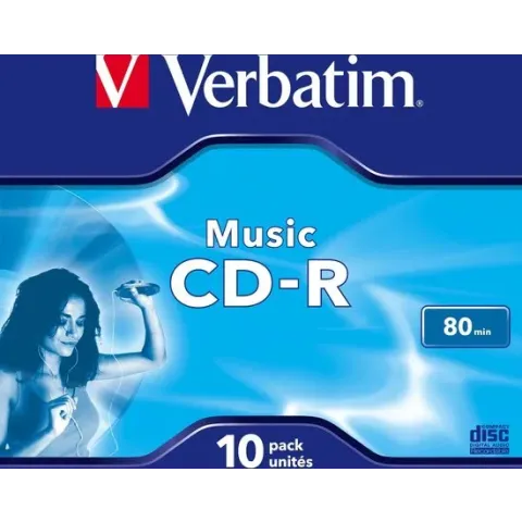 Verbatim CD-R AUDIO JC MUSIC LIFE PLUS - Rohling