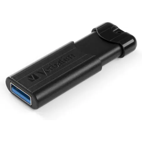 Verbatim PinStripe 3.0 - USB-Stick 3.0 256GB  - Zwart