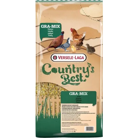 Versele-Laga Country Best Gra-Mix (Sier)duif Gebroken Mais - 4 KG