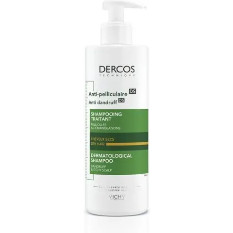 Vichy Dercos Anti-Roos Shampoo voor droog haar - 390ml