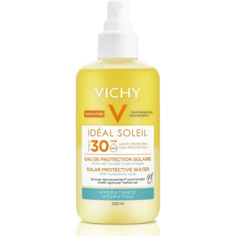 Vichy Idéal Soleil Zonnebrand Water SPF30 - 200 ml - Hydratatie