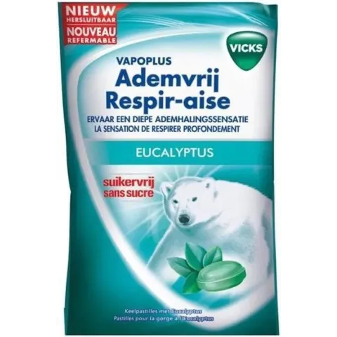 Vicks Ademvrij eucalyptus suikervrij