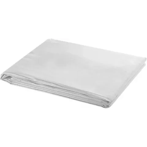 vidaXL Achtergrond 600x300 cm katoen wit