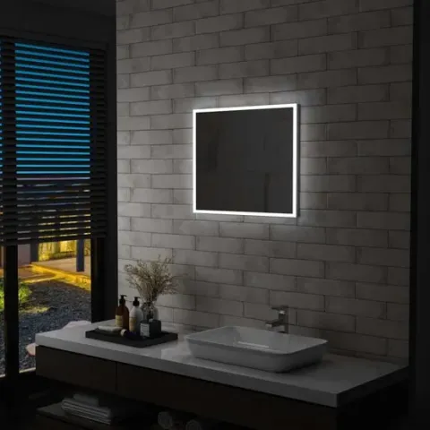 vidaXL Badkamerspiegel LED 60x50 cm  VDXL_144726