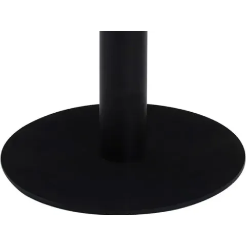 vidaXL Bistrotafel 60 cm MDF donkerbruin