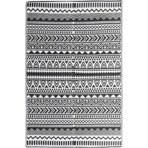 vidaXL Buitenkleed 160x230 cm polypropeen zwart
