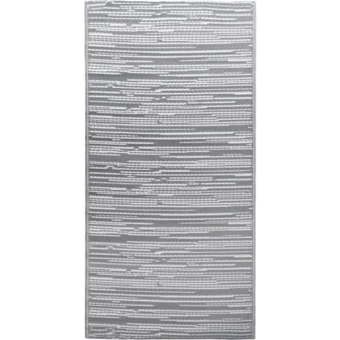 vidaXL Buitenkleed 190x290 cm PP grijs