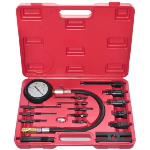 vidaXL - Dopsleutel Compressie meter voor dieselmotoren 17-delig 210004