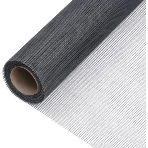 vidaXL Gaas 80x1000 cm glasvezel grijs