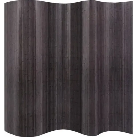 vidaXL Kamerverdeler grijs bamboe 250x165 cm