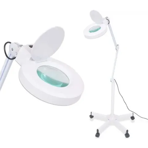 vidaXL - Klein huishoudelijke accessoires Loeplamp met standaard