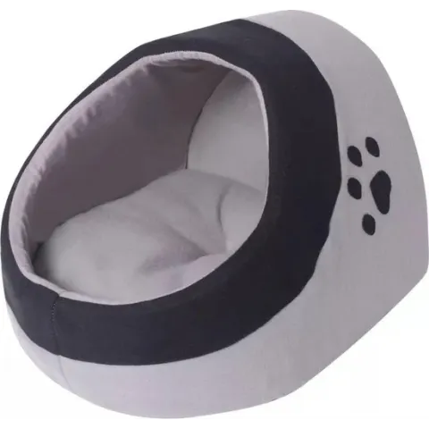 vidaXL Kussen voor katten grijs en zwart L