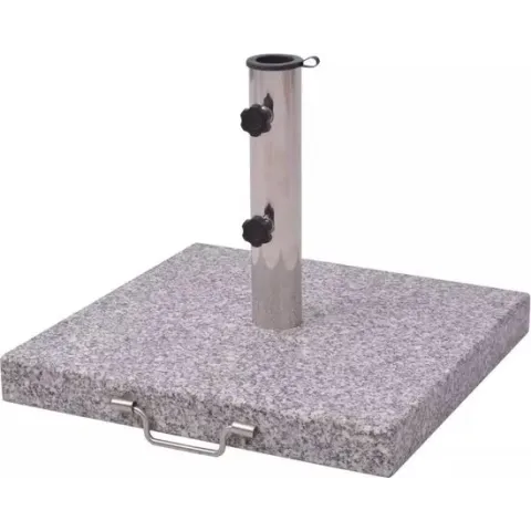 vidaXL - Parasolvoet Graniet - 30 kg vierkant 40550