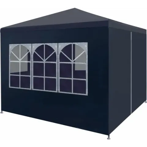 vidaXL Partytent 3x3 m blauw