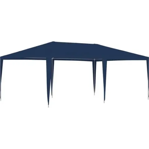 vidaXL Partytent 4x6 m blauw