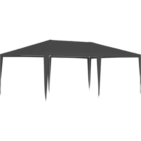 vidaXL Partytent professioneel 90 g/m² 4x6 m antraciet
