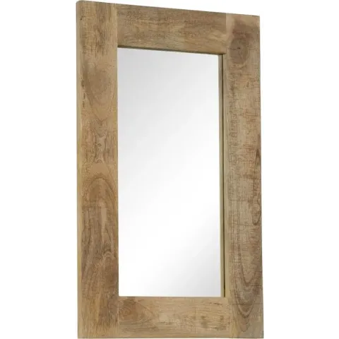 vidaXL Spiegel 50x80 cm massief mangohout