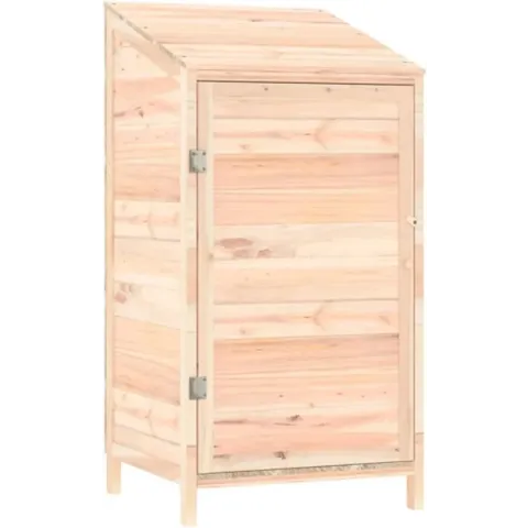 vidaXL Tuinschuur 55x52x112 cm massief vurenhout