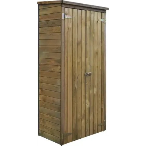 vidaXL Tuinschuur 85x48x177 cm FSC grenenhout
