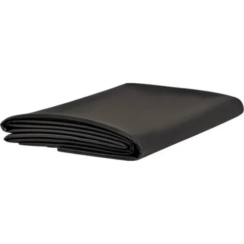 vidaXL Vijverfolie 0.5 mm 2x2 m PVC zwart