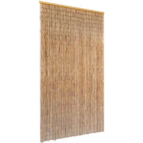 vidaXL Vliegengordijn 100x200 cm bamboe