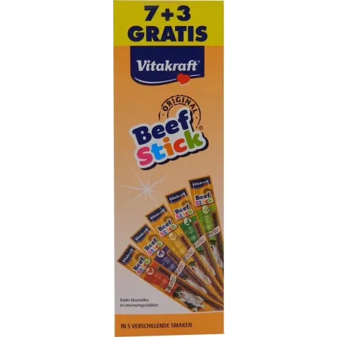 Vitakraft Beefstick Multipack Hondensnack 10 St - 1 St