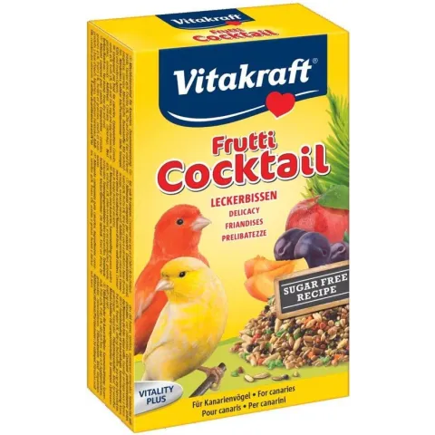 Vitakraft Kanariecocktail Fruit - 200 Gr - Vogelsnack