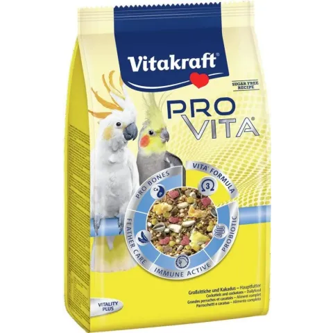 Vitakraft Pro Vita Valkparkiet - Vogelvoer - 750 g